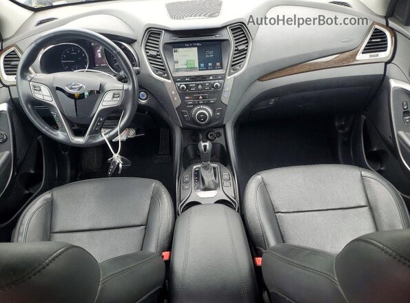 5XYZWDLA7HG478407 2017 HYUNDAI SANTA White Widok deski rozdzielczej