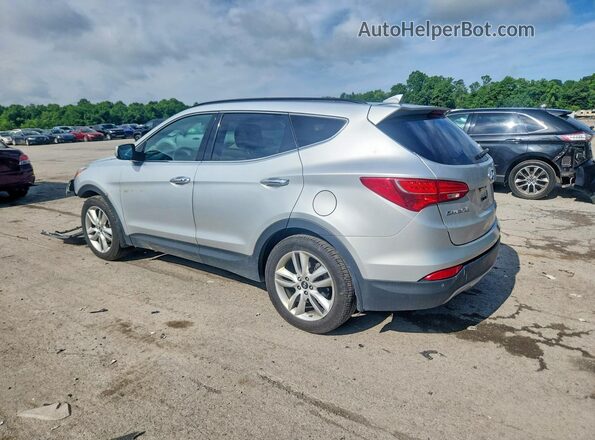 5XYZWDLA8GG345931 2016 HYUNDAI SANTA Silver Tył lewy