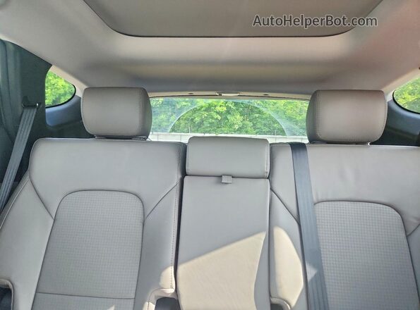 5XYZWDLA8GG345931 2016 HYUNDAI SANTA Silver Widok tylnych siedzeń