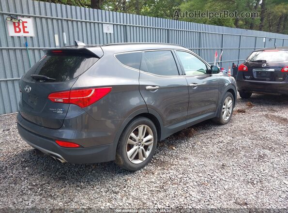 5XYZWDLA8GG359070 2016 HYUNDAI SANTA FE SPORT Gray Задня права чверть