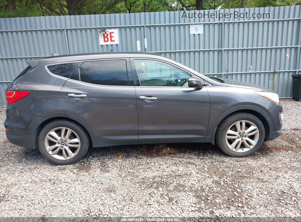 5XYZWDLA8GG359070 2016 HYUNDAI SANTA FE SPORT Gray Вид задньої частини салону