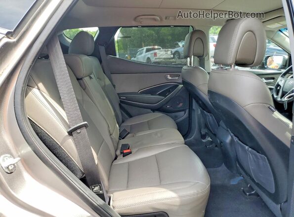 5XYZWDLA8JG505488 2018 HYUNDAI SANTA Gray Vista interior trasera