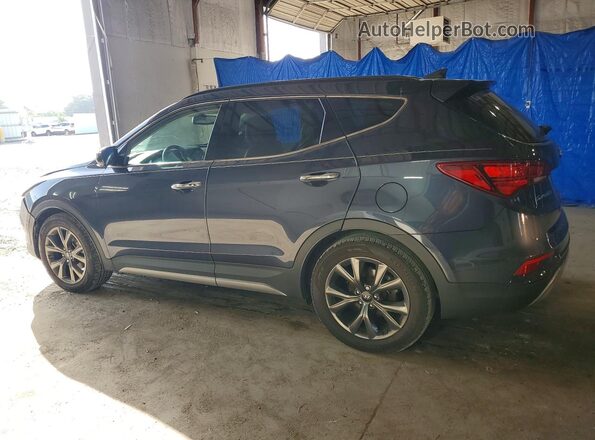 5XYZWDLA9HG452214 2017 HYUNDAI SANTA Gray Հետևի ձախ