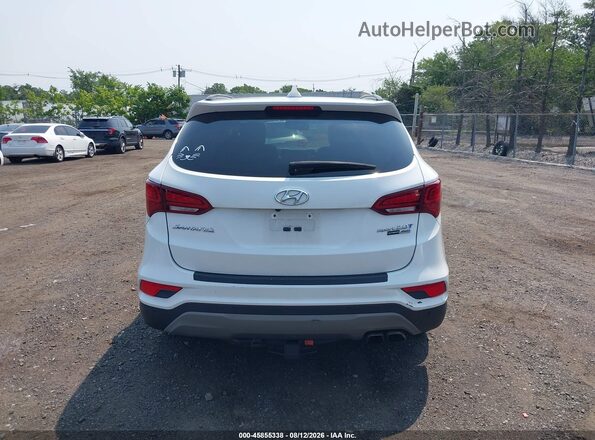 5XYZWDLA9JG549452 2018 HYUNDAI SANTA FE SPORT Белый 