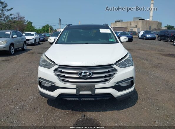 5XYZWDLA9JG549452 2018 HYUNDAI SANTA FE SPORT Белый Вид щитка приборов