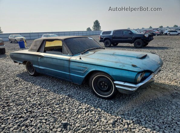 5Y83Z138829 1965 FORD THUNDERBIRD Turquoise Передня права чверть