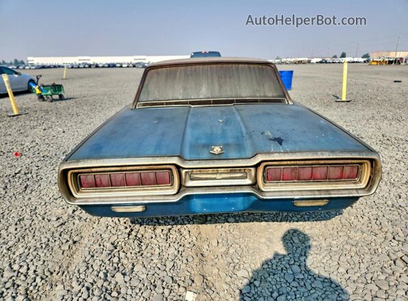 5Y83Z138829 1965 FORD THUNDERBIRD Turquoise Вид ззаду