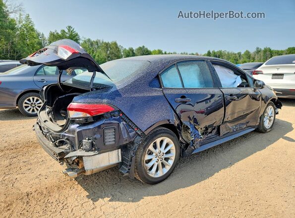 5YFB4MBE5NP123982 2022 TOYOTA COROLLA Blue Rear right