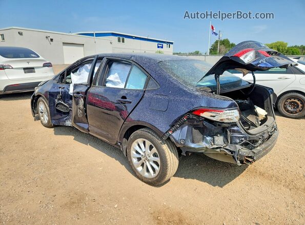 5YFB4MBE5NP123982 2022 TOYOTA COROLLA Blue Rear left