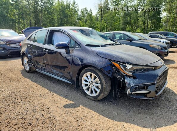 5YFB4MBE5NP123982 2022 TOYOTA COROLLA Blue Front right