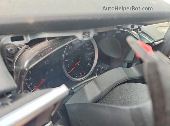 5YFB4MBE5NP123982 2022 TOYOTA COROLLA Blue Instrument cluster view