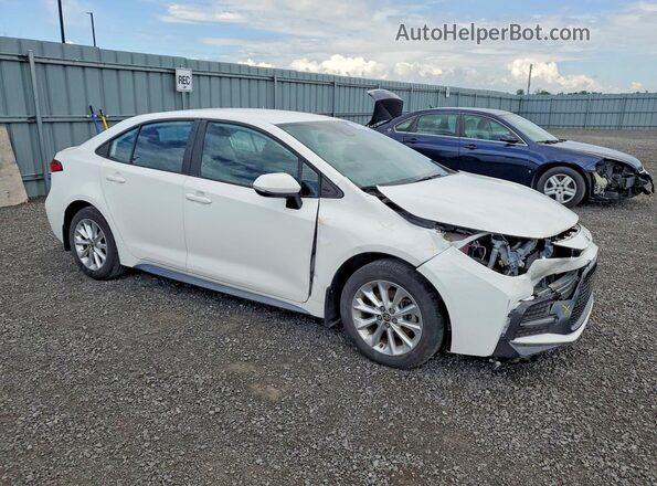5YFB4MBE6NP117768 2022 TOYOTA COROLLA White Delantero derecho