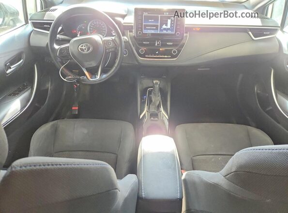 5YFB4MBE7MP087954 2021 TOYOTA COROLLA White Առջևի վահանակի տեսք
