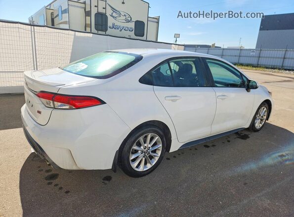 5YFB4MBE7MP087954 2021 TOYOTA COROLLA White Հետևի աջ