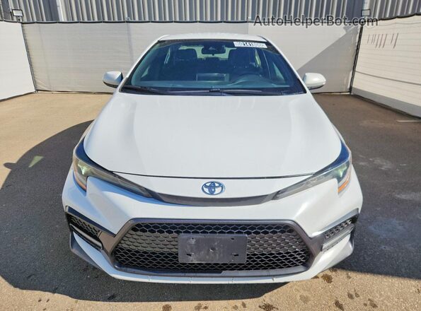 5YFB4MBE7MP087954 2021 TOYOTA COROLLA White Դիմացի տեսք