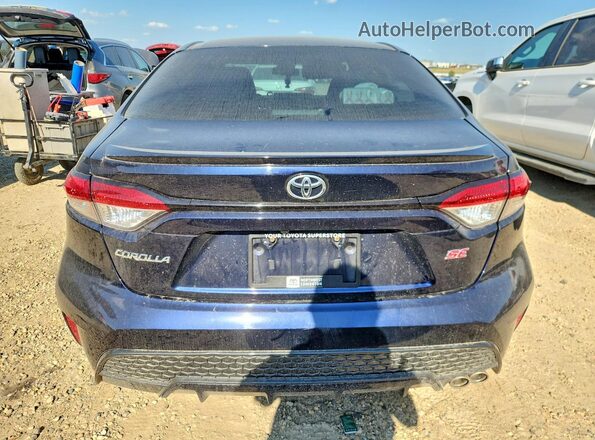 5YFB4MBE8MP091284 2021 TOYOTA COROLLA Blue Вид ззаду
