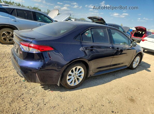 5YFB4MBE8MP091284 2021 TOYOTA COROLLA Blue Задня права чверть