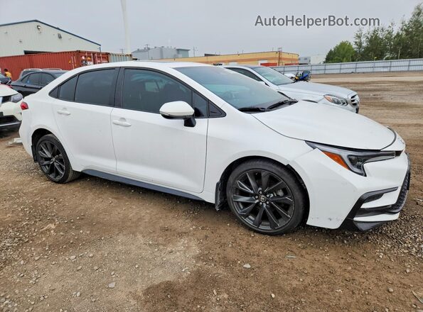 5YFB4MBE8RP214038 2024 TOYOTA COROLLA Белый Передняя правая четверть