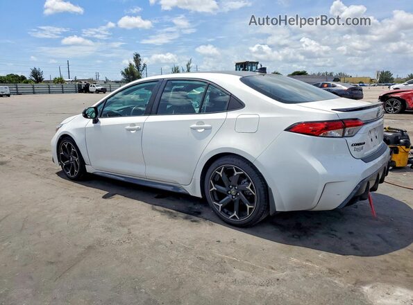 5YFB4MCE0SP220159 2025 TOYOTA COROLLA White Trasero izquierdo