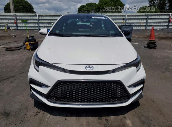 5YFB4MCE0SP220159 2025 TOYOTA COROLLA White Vista frontal