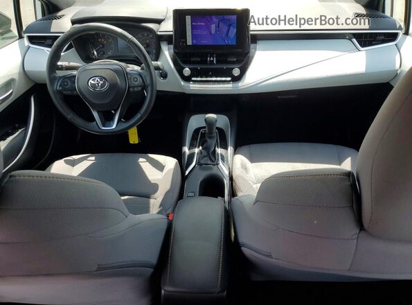 5YFB4MCE0SP220159 2025 TOYOTA COROLLA White Vista del salpicadero