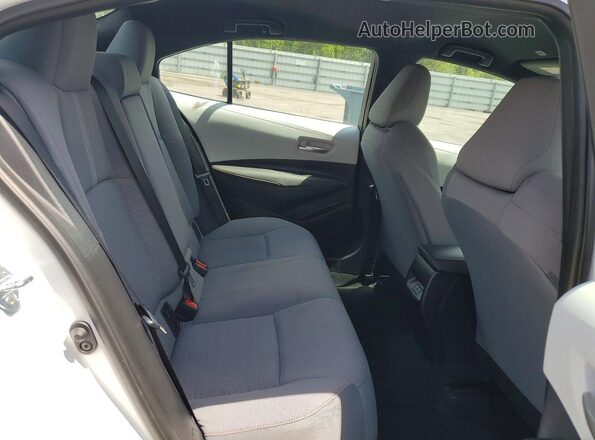 5YFB4MCE0SP220159 2025 TOYOTA COROLLA White Vista de los asientos traseros