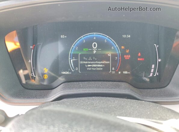 5YFB4MCE0SP226320 2025 TOYOTA COROLLA Black Widok zestawu wskaźników