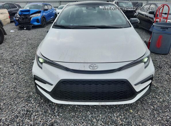 5YFB4MCE1SP230733 2025 TOYOTA COROLLA White Vista frontal