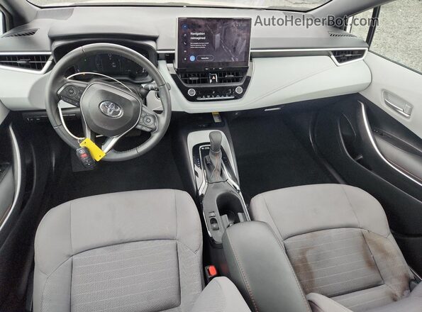 5YFB4MCE1SP230733 2025 TOYOTA COROLLA White Vista del salpicadero