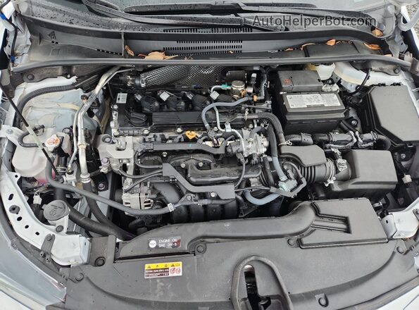 5YFB4MCE1SP230733 2025 TOYOTA COROLLA White Vista interior trasera