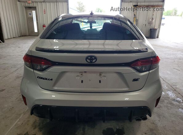 5YFB4MCE3RP174255 2024 TOYOTA COROLLA Silver Հետևի տեսք