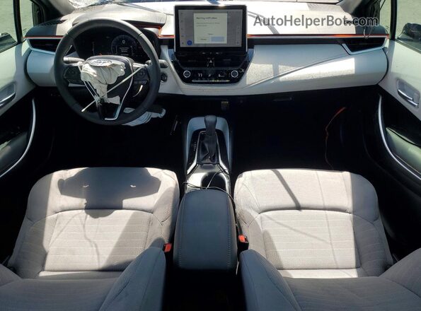 5YFB4MCE9SP238739 2025 TOYOTA COROLLA Black Dashboard view