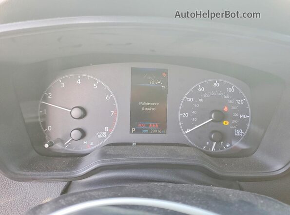 5YFB4MDE0RP223085 2024 TOYOTA COROLLA White Instrument cluster view