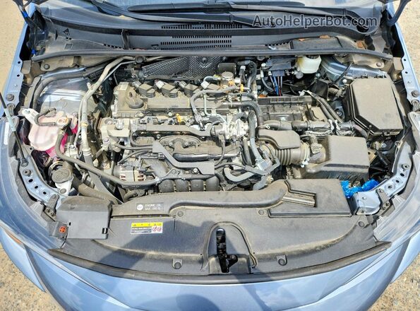 5YFB4MDE0SP249675 2025 TOYOTA COROLLA Turquoise Вид задньої частини салону