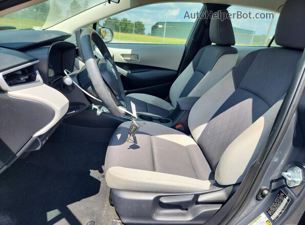 5YFB4MDE0SP254259 2025 TOYOTA COROLLA Gray წინა სალონის ხედი