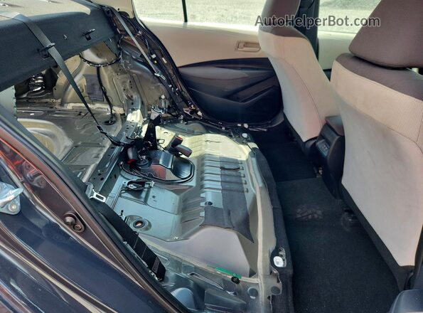 5YFB4MDE0SP254259 2025 TOYOTA COROLLA Gray უკანა სავარძლების ხედი
