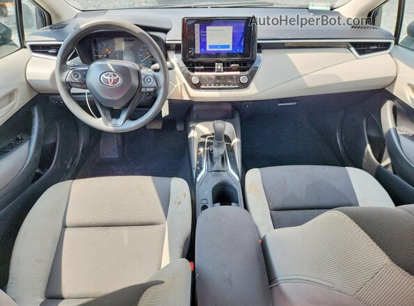 5YFB4MDE0SP254259 2025 TOYOTA COROLLA Gray წინა პანელის ხედი