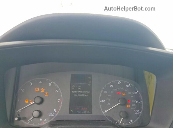 5YFB4MDE0SP258232 2025 TOYOTA COROLLA White Instrument cluster view