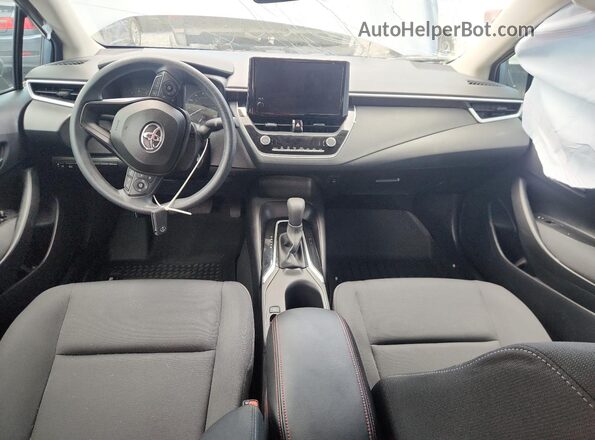 5YFB4MDE0SP287682 2025 TOYOTA COROLLA Silver Dashboard view