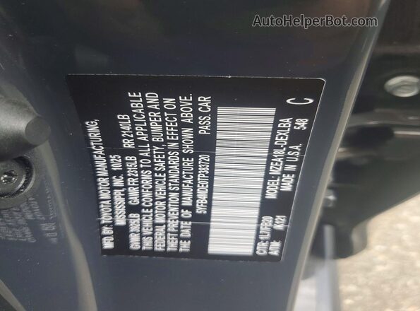 5YFB4MDE0TP383720 2026 TOYOTA COROLLA Gray Vista del compartimento del motor