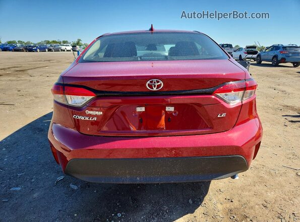 5YFB4MDE0TP391963 2026 TOYOTA COROLLA Red Rear view