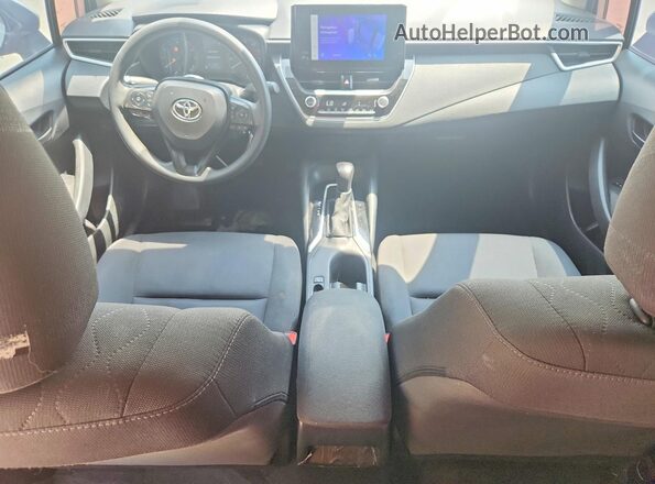 5YFB4MDE1PP044793 2023 TOYOTA COROLLA Silver წინა პანელის ხედი