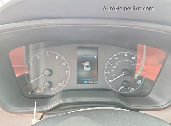 5YFB4MDE1RP128583 2024 TOYOTA COROLLA Red Vista del cuadro de instrumentos