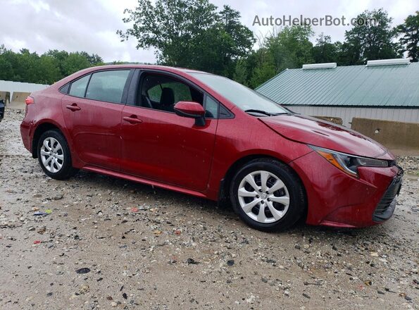 5YFB4MDE1SP243397 2025 TOYOTA COROLLA Красный Передняя правая четверть