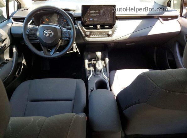 5YFB4MDE1SP257347 2025 TOYOTA COROLLA Silver Вид панелі приладів
