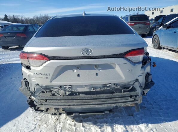 5YFB4MDE1SP275637 2025 TOYOTA COROLLA Silver Rear view