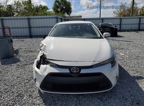 5YFB4MDE1SP344083 2025 TOYOTA COROLLA White Вид спереду