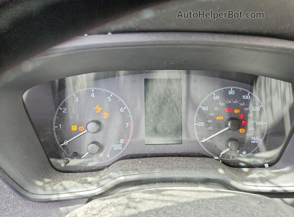 5YFB4MDE1SP352376 2025 TOYOTA COROLLA Silver ხელსაწყოთა პანელის ხედი