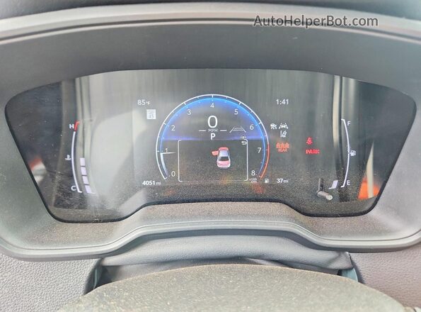 5YFB4MDE1TP433427 2026 TOYOTA COROLLA White Вид щитка приладів