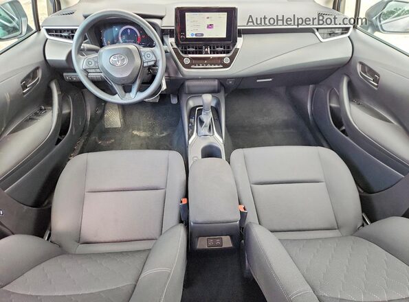 5YFB4MDE1TP443083 2026 TOYOTA COROLLA Gray Вид панелі приладів
